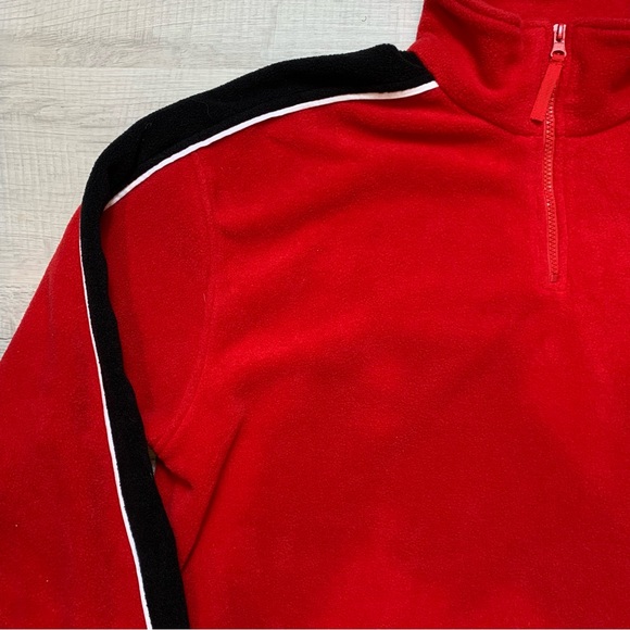 Vintage Nascar Dale Earnhardt Jr. Winner's Circle 1/4 Zip Fleece Pullover Size L - Picture 6 of 9